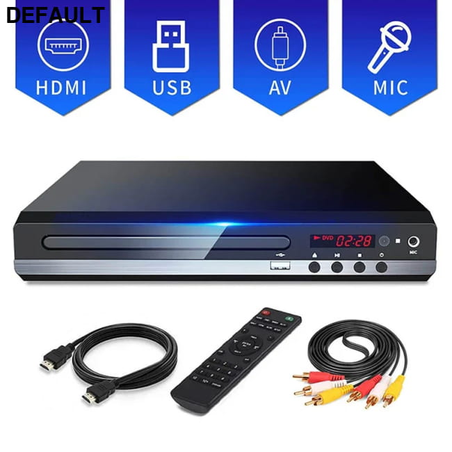 DVD Player High-defination 1080P Home Box For TV UK PLUG 230V Players & Blu-ray