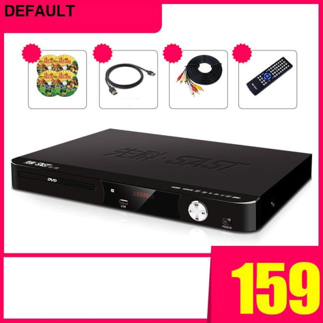 DVD Player Home HD Portable 6 Players & Blu-ray
