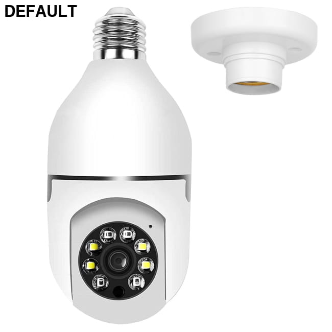 E27 WiFi Bulb Camera 1080P FHD IP Pan Tilt Security Home Surveillance Cameras