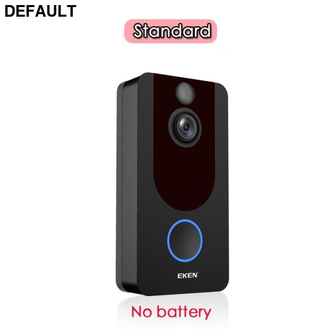 EKEN V7 HD 1080P Smart WiFi Video Doorbell Camera Visual Intercom Night vision IP Door Bell Wireless Security Standard