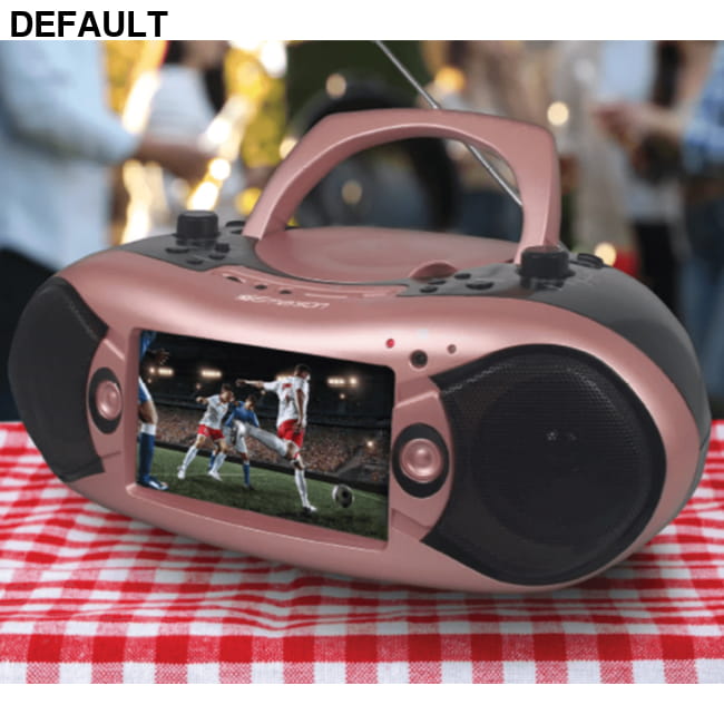 Emerson 7’’ Bluetooth DVD Boombox with AMFM Radio & Stereo Probable Players Best Selling Products Electronics