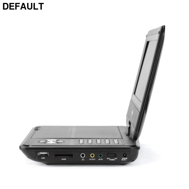 Emerson 7-Inch DVD Player with Built-in Speaker Black / US Portable Players Audio Accessories
