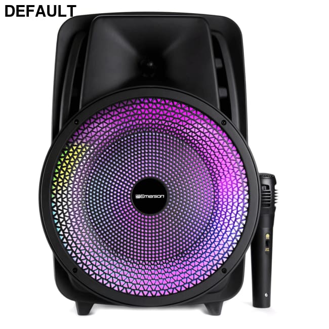 Emerson Portable 8’’ Bluetooth Party Speaker with Disco Light and Stand Speakers Best Selling Products