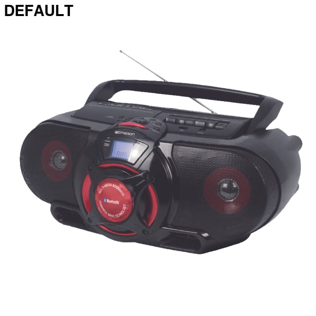 Emerson Portable Stereo Bluetooth Boombox Black Audio Systems Best Selling Products