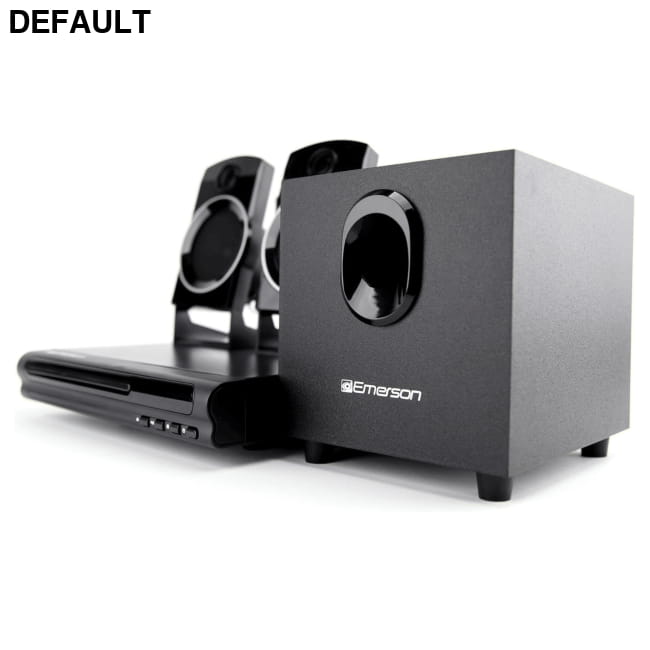 Emerson Speaker Surround Sound System & 2.1 Channel Home Theater Speakers DVD Blu-ray Players