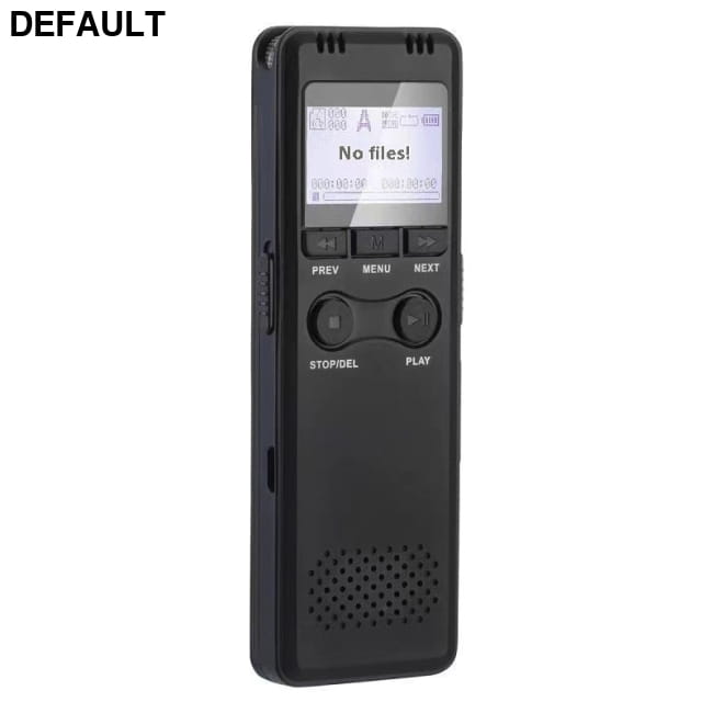 English HD Noise Reduction Digital Recording Pen MP3 Player Black / 32GB Voice Recorder Recorders