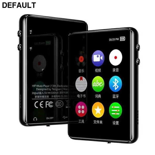 English Portable Mini Music Player Black / 16G Bluetooth MP3/MP4/MP5 Players Handheld & Recorders
