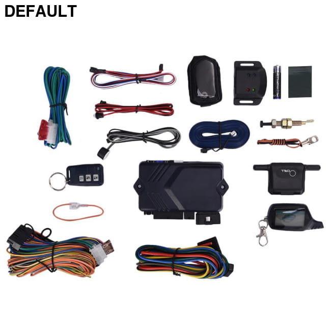 English Russian Version B9 Two-way Start Car Alarm Burglar & Security Systems Electronics