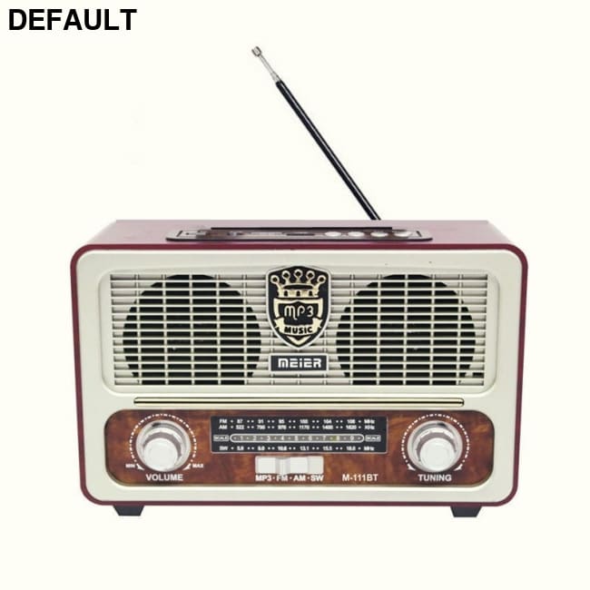 Export Desktop Retro Radio Full Band Bluetooth Speaker Portable Radios Best Selling Products Speakers