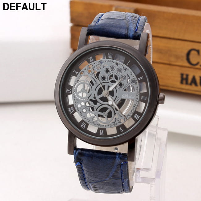 Fashion Business Skeleton Watch Men Engraving Hollow Reloj Quartz Watches Best Selling Products