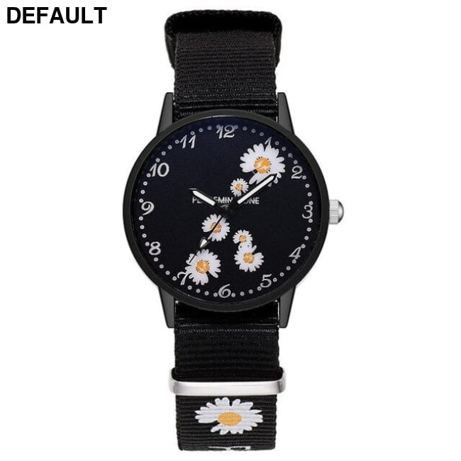 Fashion Daisy Flowers Nylon Band Watches For Women Casual six Best Selling Products