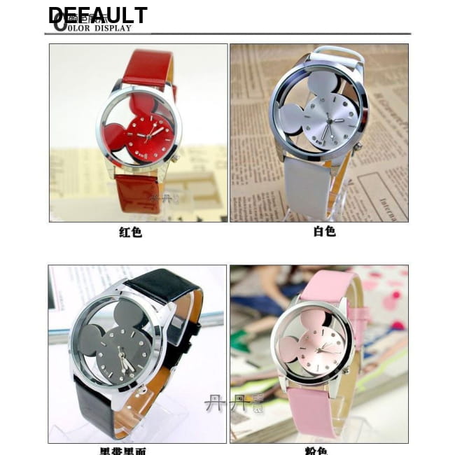 Feminino Mickey Watch Women Watches