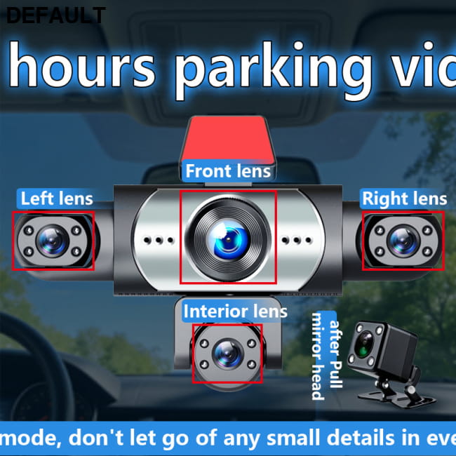 Five Camera Driving Recorder 1080P High-definition Night lens with WiFi Car DVR Cameras Best Selling Products Dash Video