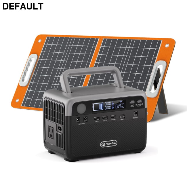 Flashfish 300W Power Station + 60W Solar Panel 230.4Wh Portable Car Accessories + Best Selling Products