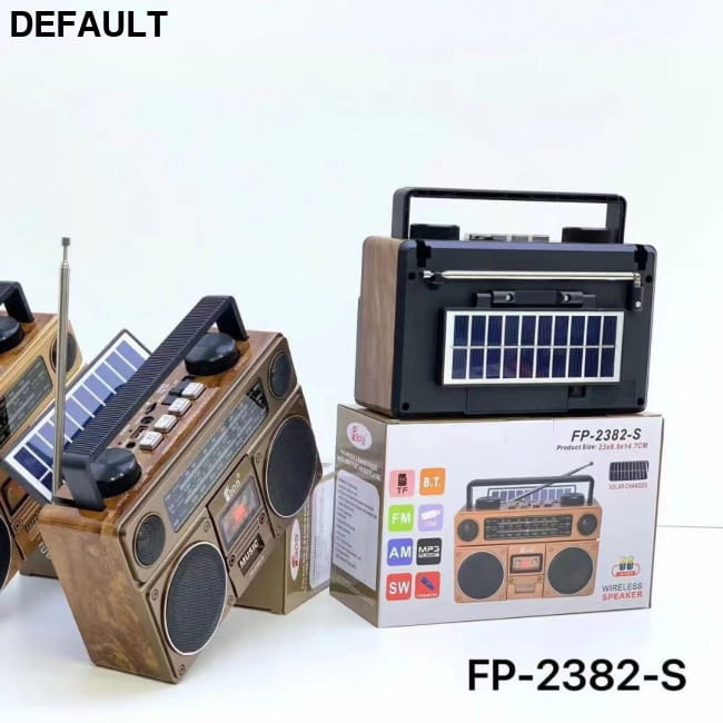 FP-2382-S Bluetooth Speaker Portable Outdoor Retro Audio Speakers Electronics