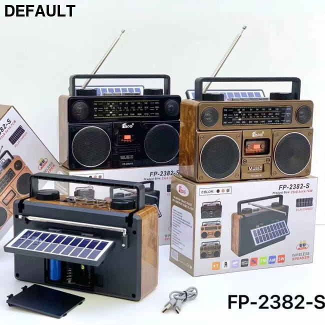 FP-2382-S Bluetooth Speaker Portable Outdoor Retro Audio Speakers Electronics