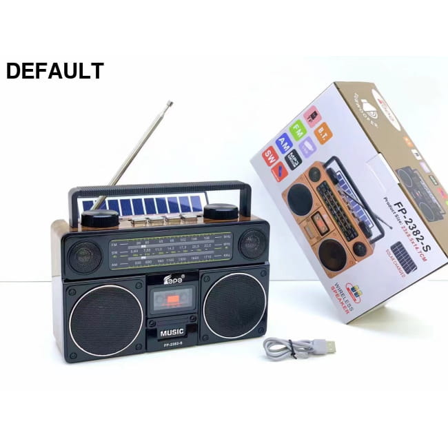 FP-2382-S Bluetooth Speaker Portable Outdoor Retro Audio Speakers Electronics