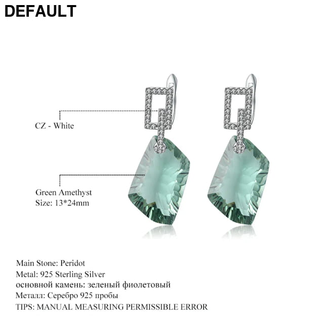 GEM’S BEAUTY jewelry set for women 925 sterling silver Fine Necklace Sets Necklaces