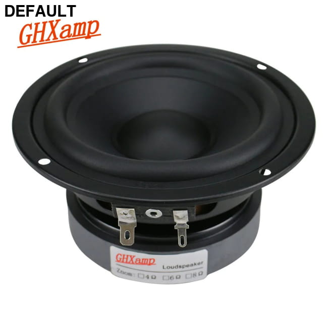 GHXAMP 4.5 Inch 115mm Hifi Mid-Bass Speaker 80W Medium One Color / Size Car Speakers
