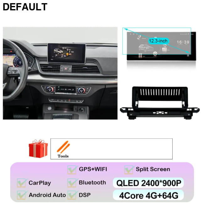 GPS Navi Car Video Multimedia Radio Player Android 16 4G 64G DVD Players