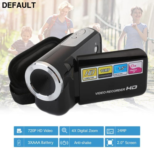 HD Camcorder 4X Zoom LCD Digital Camcorders Cameras