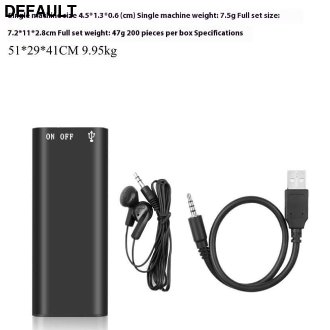 HD Recorder Digital Clear MP3 Player Voice Handheld Players & Recorders