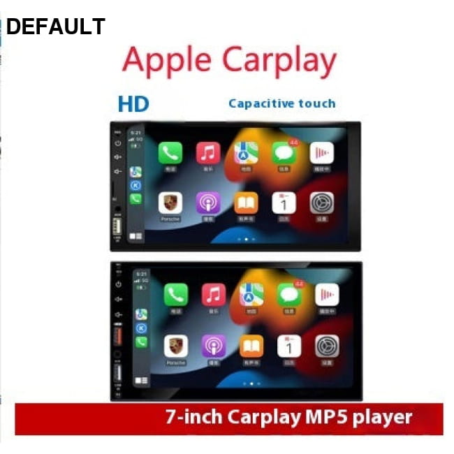 HD Vehicle-mounted MP5 Player Supports Wireless Wired Car DVD GPS Players Motor Vehicle Video Monitor Mounts
