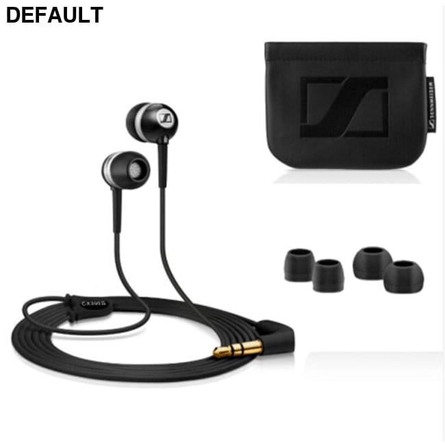 Heavy Bass Popular In-ear Wired Universal Headset Black Earbuds Earbud & Headphone Carrying Cases