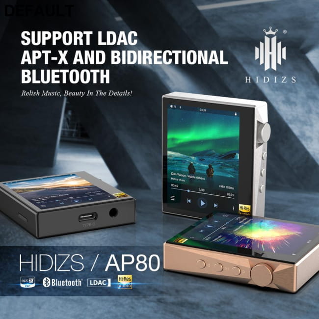 Hidizs AP80 HIFI MP3 Player Portable Touch Screen Sports MP3/MP4/MP5 Players Electronics