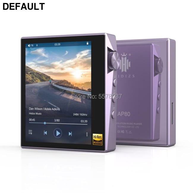 Hidizs AP80 HIFI MP3 Player Portable Touch Screen Sports purple / China / Other MP3/MP4/MP5 Players Electronics
