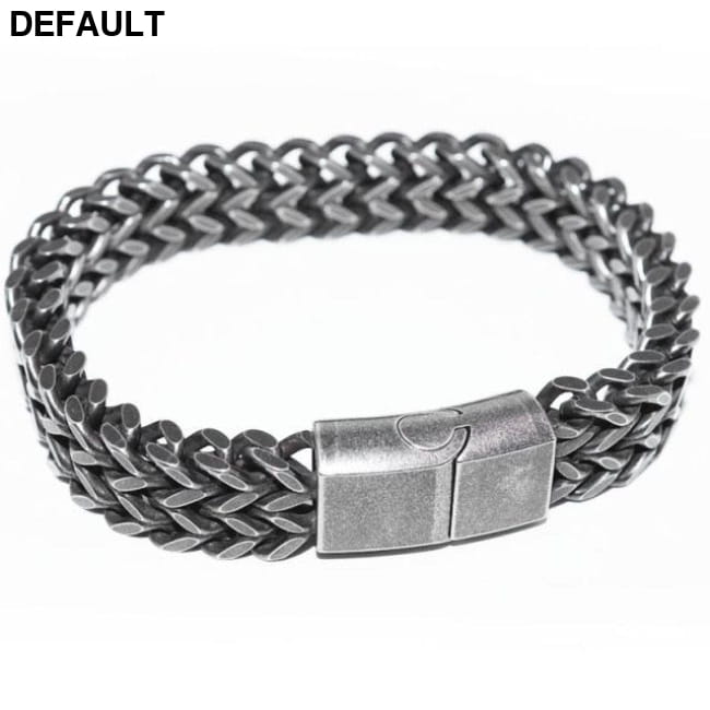 High Quality Stainless Steel Braided Bracelet Bangle Men Bracelets