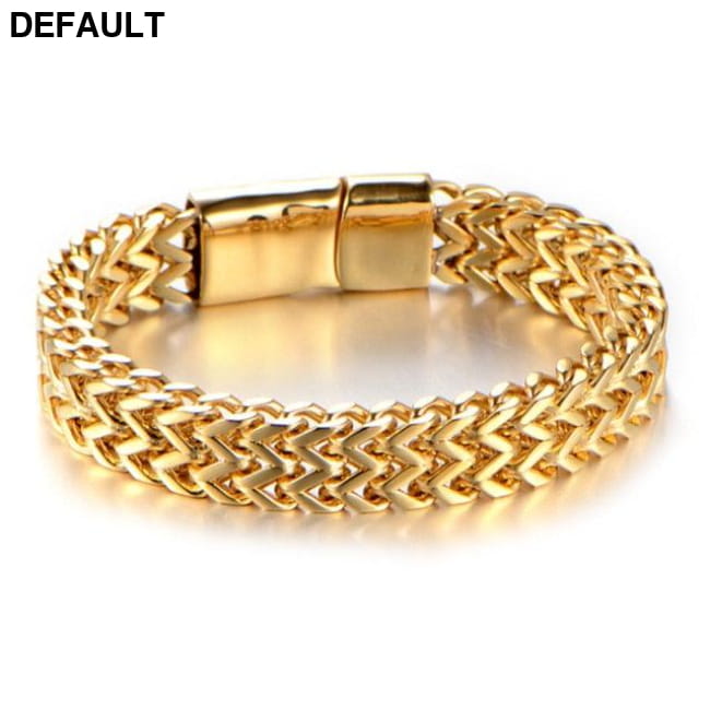 High Quality Stainless Steel Braided Bracelet Bangle Men Bracelets