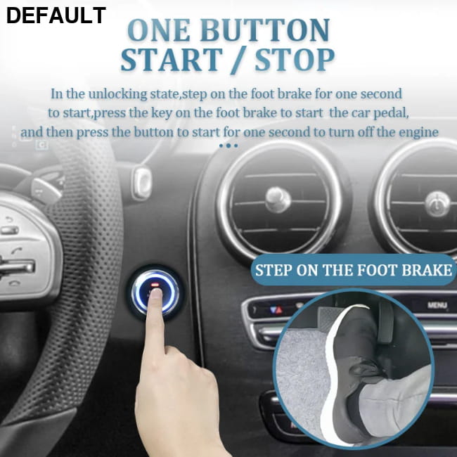 Hippcron Car Alarm Remote Control PKE Keyless Entry & Security Systems Automotive