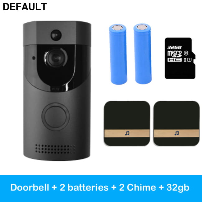 Home alarm smart wifi video doorbell wireless Set5 AU Security Electronics
