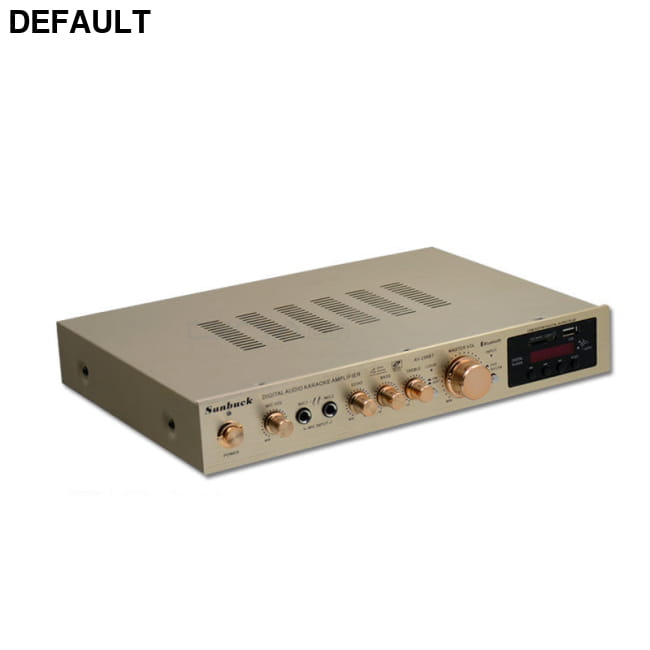 Home Theater Amplifier High Power Stage Bluetooth Radio Gold / 110V US Audio Receiver Amplifiers