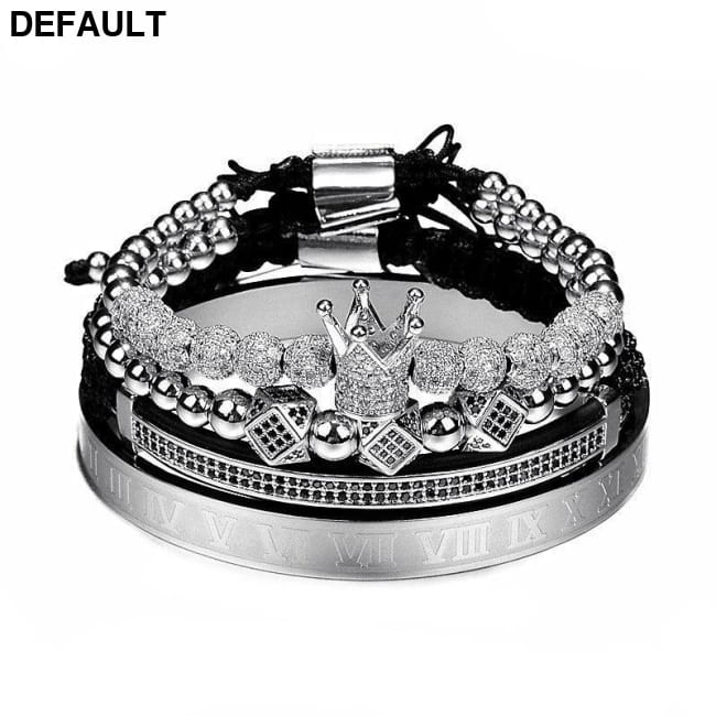 Hot Sale Classical Handmade Braiding Bracelet Gold Hip Hop Men Bracelets