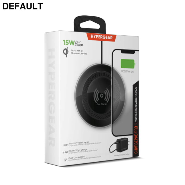 HyperGear ChargePad Pro 15W Wireless Fast Charger USB-C Car Accessories Chargers