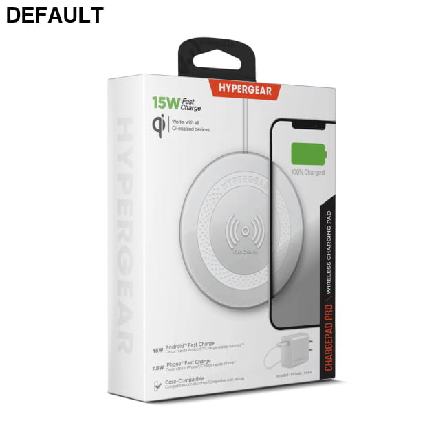 HyperGear ChargePad Pro 15W Wireless Fast Charger USB-C Car Accessories Chargers