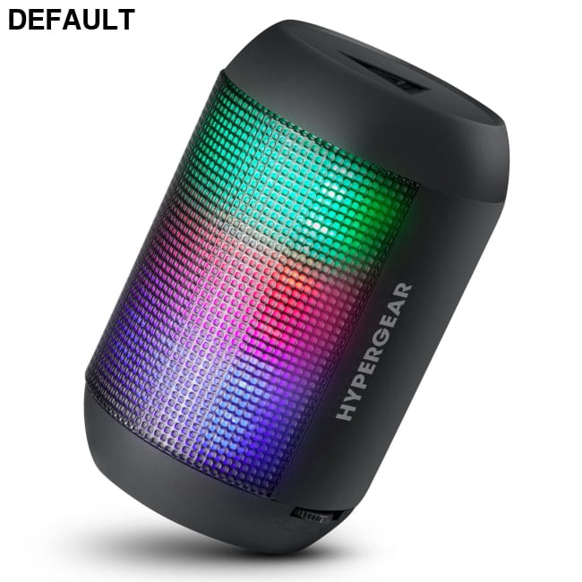 HyperGear Rave Mini Wireless LED Speaker Black Best Selling Products