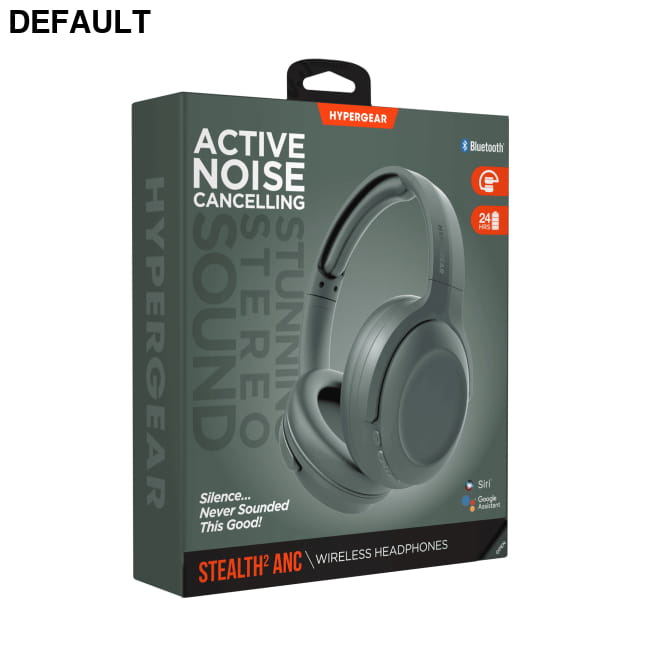 HyperGear Stealth2 ANC Wireless Headphones Over-Ear
