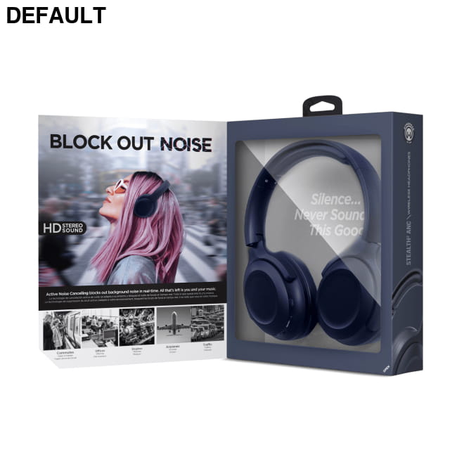HyperGear Stealth2 ANC Wireless Headphones Over-Ear