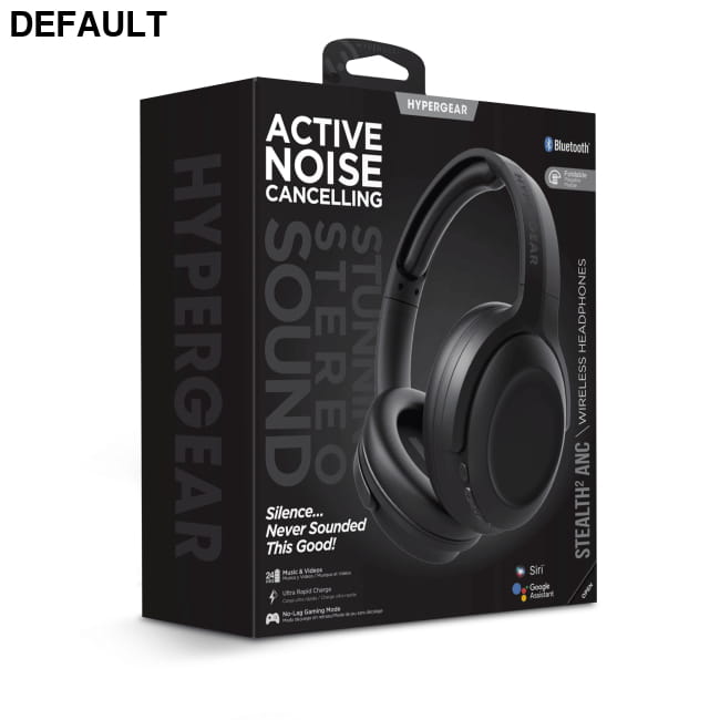 HyperGear Stealth2 ANC Wireless Headphones Over-Ear
