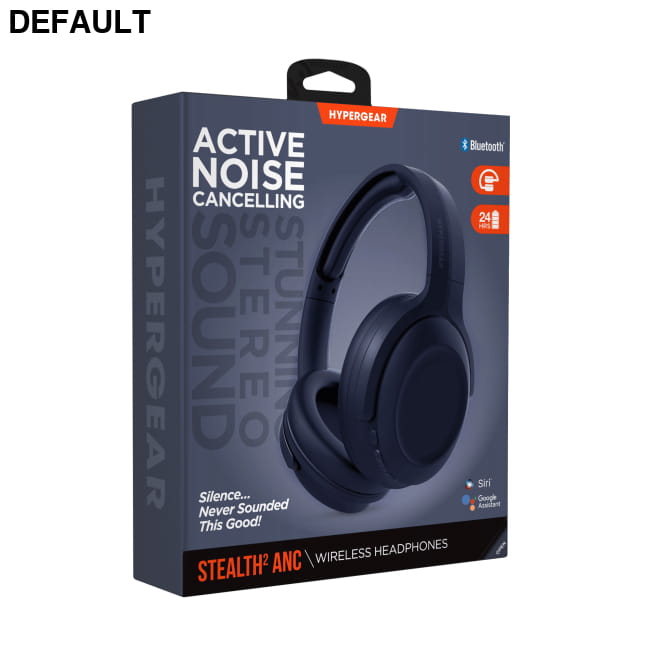 HyperGear Stealth2 ANC Wireless Headphones Over-Ear