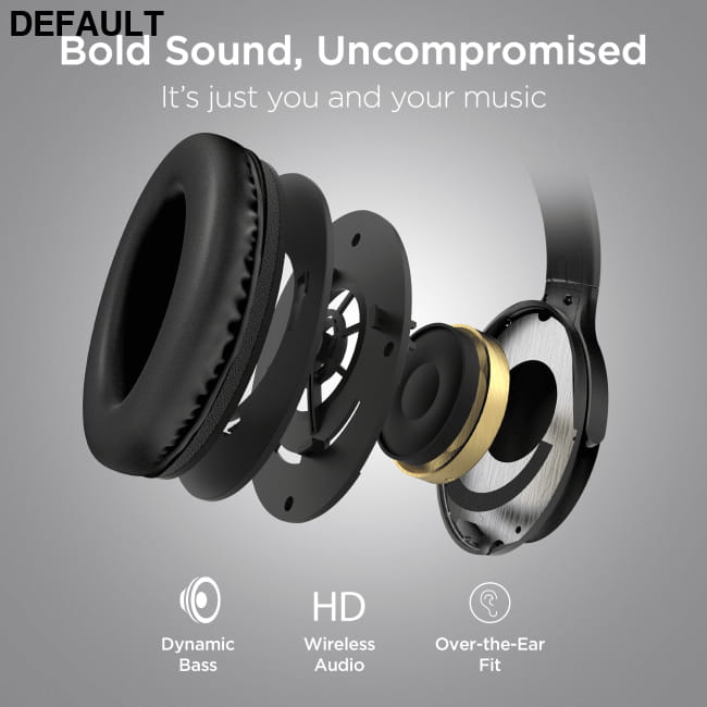 HyperGear Stealth2 ANC Wireless Headphones Over-Ear