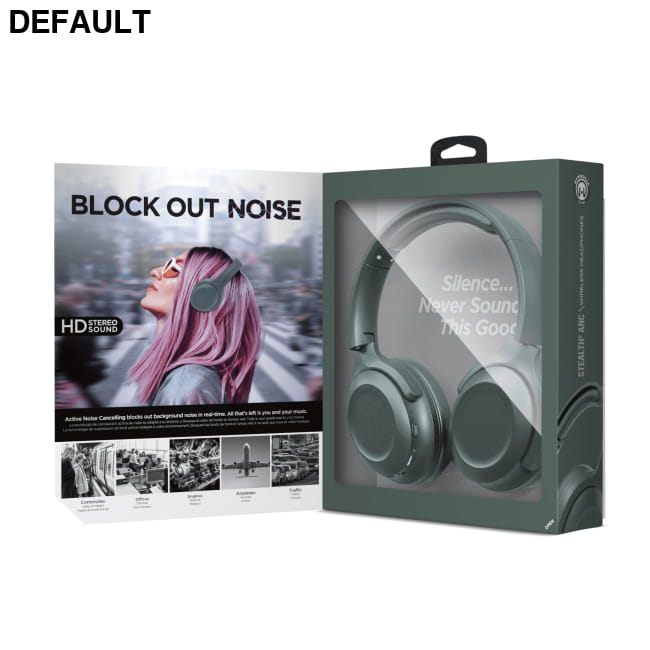 HyperGear Stealth2 ANC Wireless Headphones Over-Ear