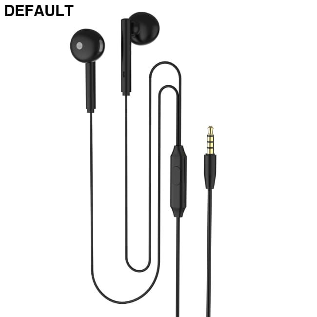 In-Ear Wired Headphones Heavy Bass Live Gaming For 3.5mm / Black Earbuds Best Selling Products