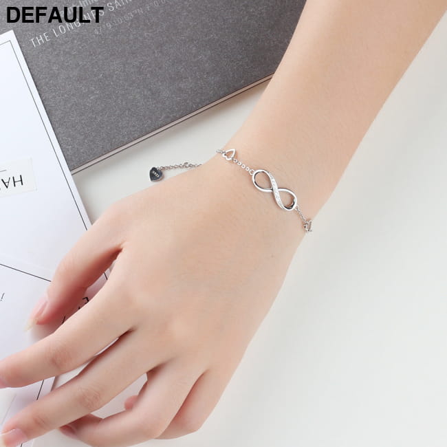 Infinite Love 925 Sterling Silver Bracelets For Women