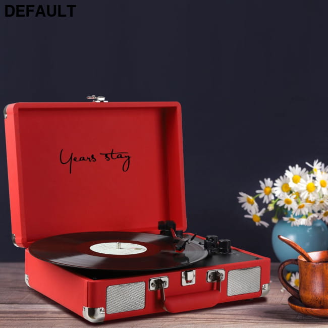 Integrated Vinyl Record Player Home Audio Receiver Turntables & Players