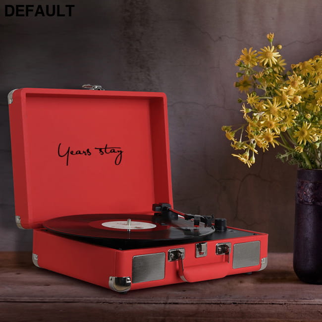 Integrated Vinyl Record Player Home Audio Receiver Turntables & Players