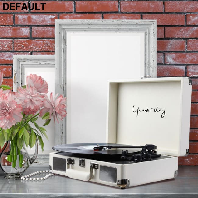 Integrated Vinyl Record Player Home Audio Receiver Turntables & Players